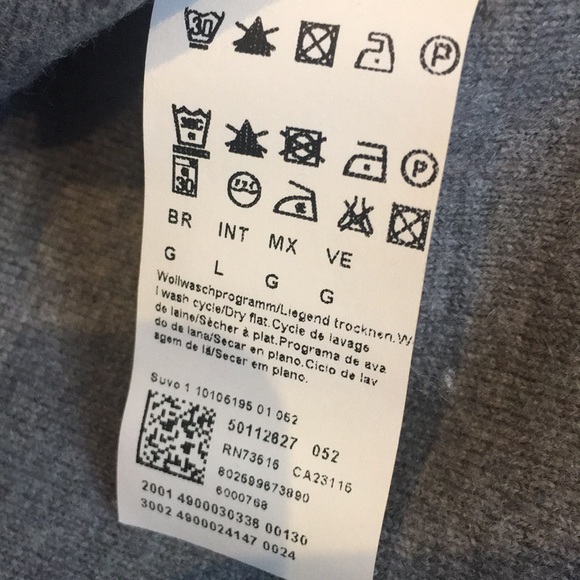 Hugo Boss Zip Front Cardigan - Picture 8 of 11